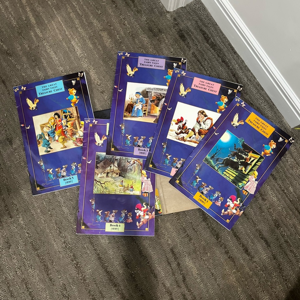 Tormont The Great Fairy Tales Treasure Chest book set